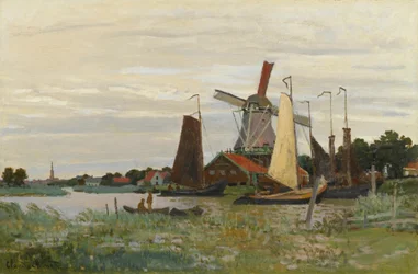 Eine Mühle in Zaandam